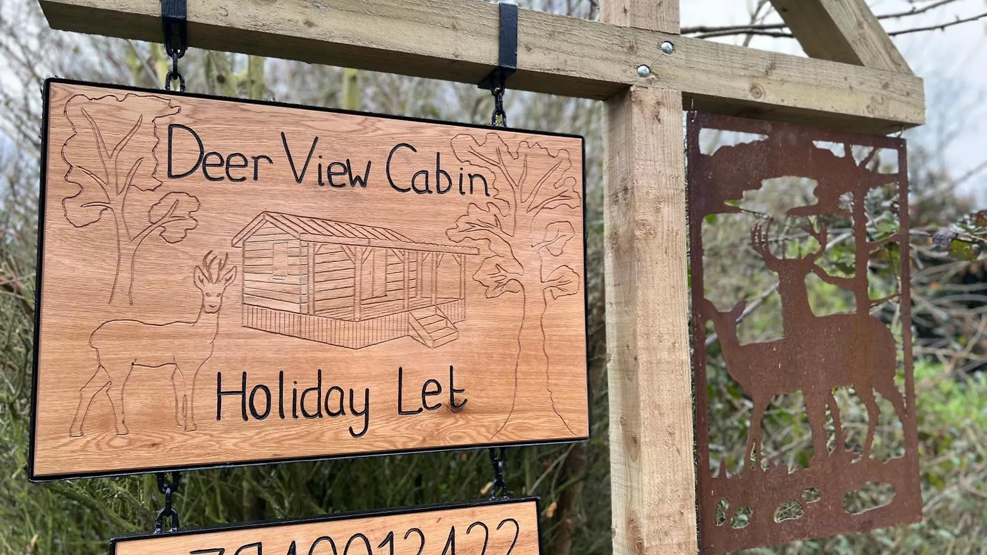 펜션 Deer View Cabin - Woodland, Beaches And Hot Tub 킹스턴어폰헐
